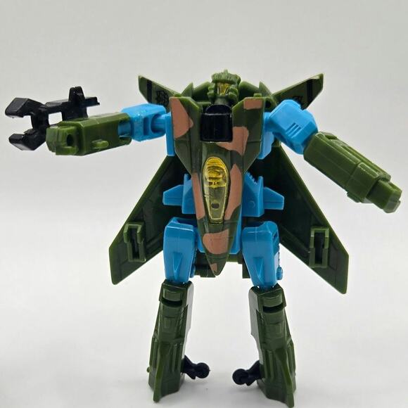 Transformer G 1995 Cyberjet & 1983 Robotech Scott Bernard Action Figurine - Picture 2 of 7